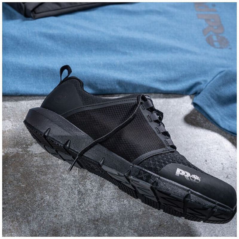 Timberland Radius Composite Toe Radne Cipele Crne | 48531790