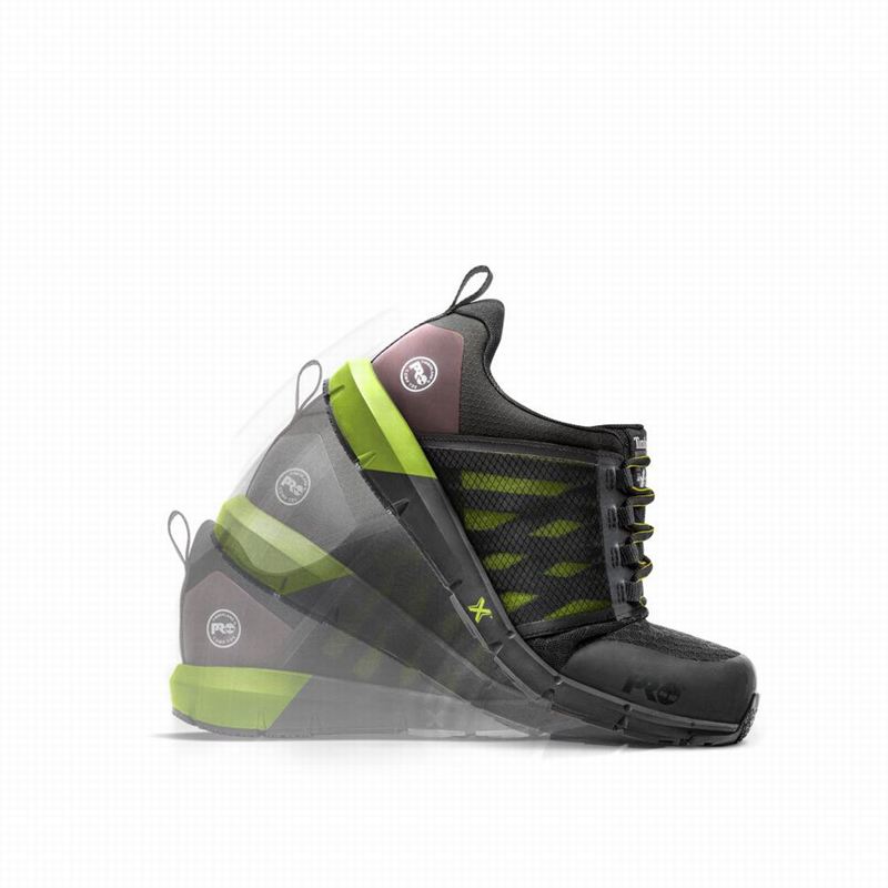Timberland Radius Composite Toe Radne Cipele Crne | 68321167