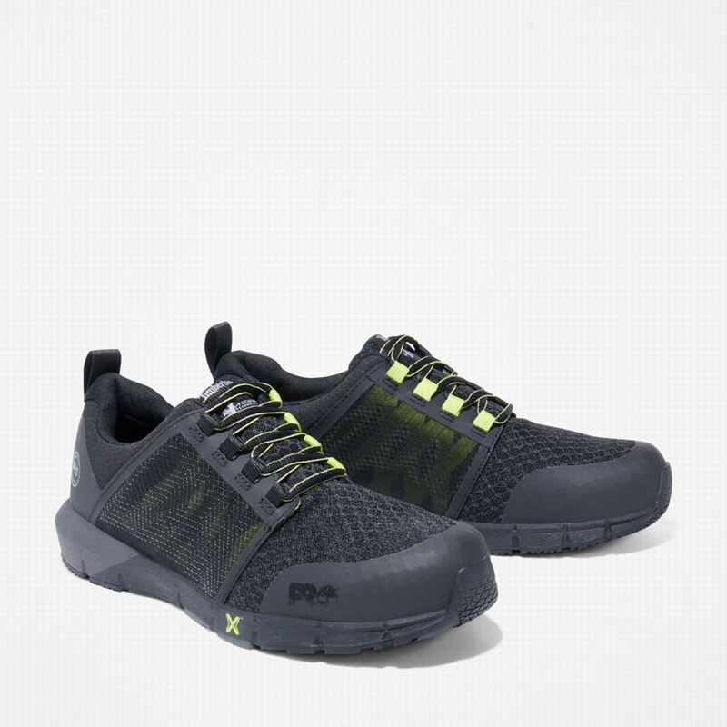 Timberland Radius Composite Toe Radne Cipele Crne | 68321167