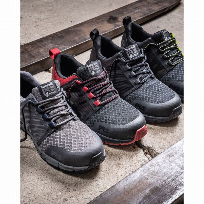 Timberland Radius Composite Toe Radne Cipele Crne | 68321167