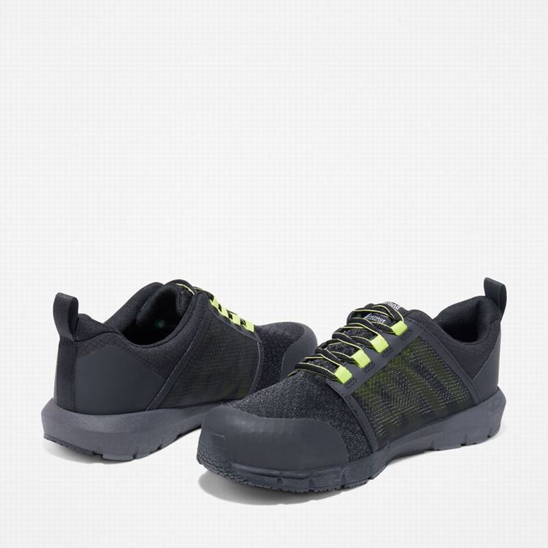 Timberland Radius Composite Toe Radne Cipele Crne | 68321167