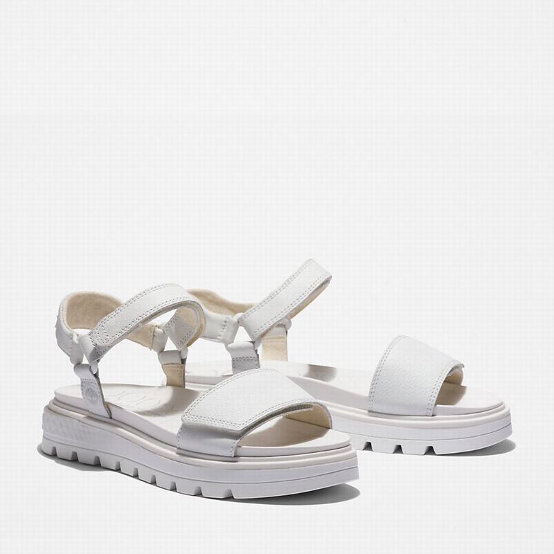 Timberland Ray City Ankle Strap Sandale Bijele | 42855946
