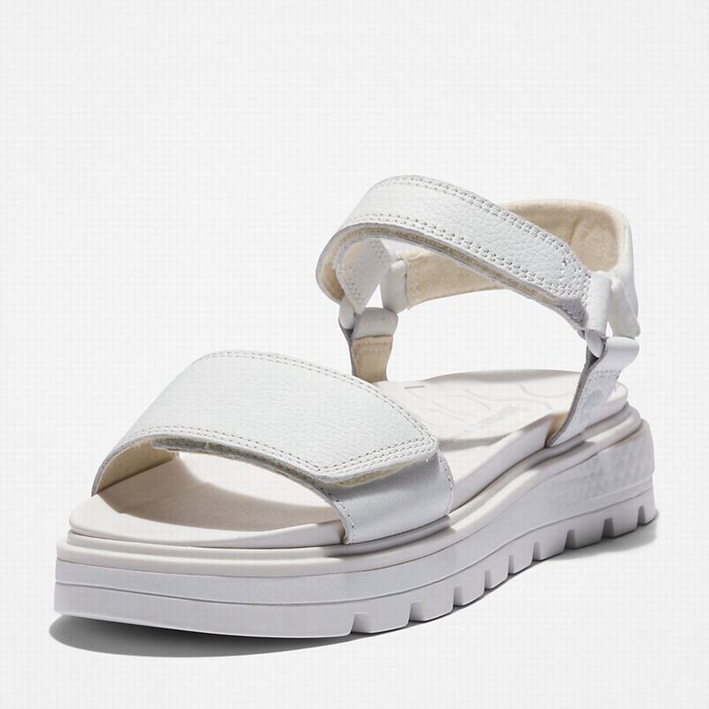Timberland Ray City Ankle Strap Sandale Bijele | 42855946
