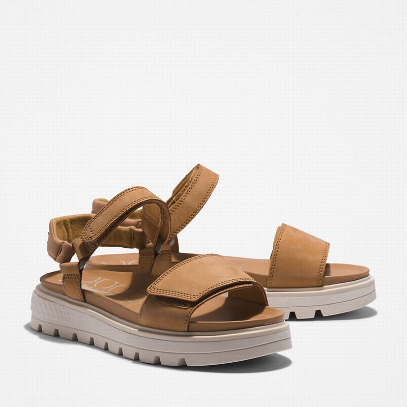 Timberland Ray City Ankle Strap Sandale Smeđe | 43096631
