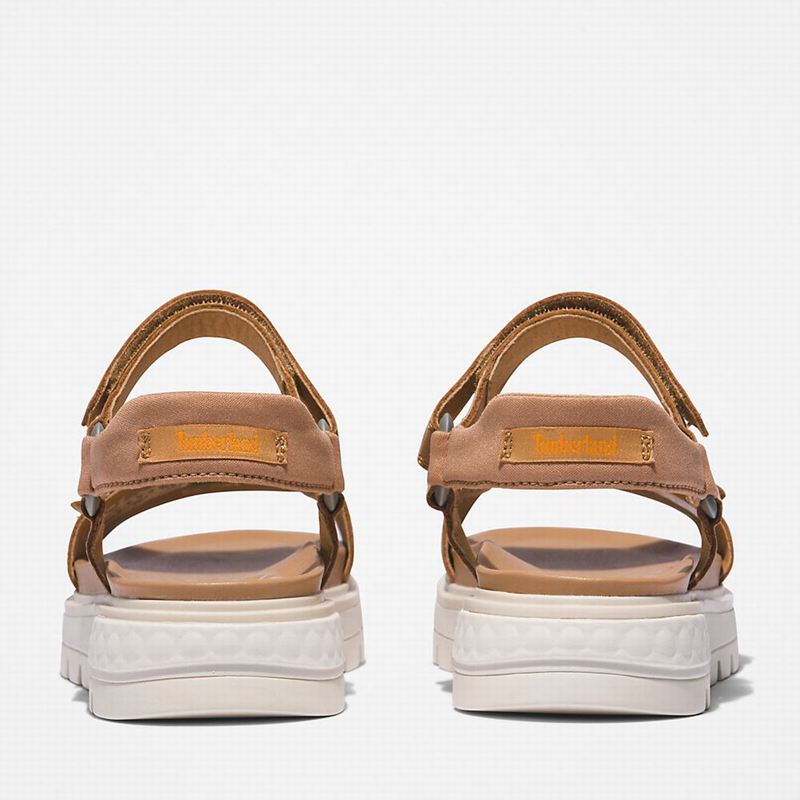 Timberland Ray City Ankle Strap Sandale Smeđe | 43096631