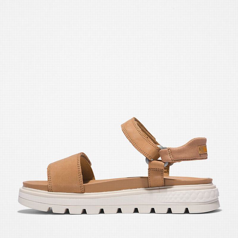 Timberland Ray City Ankle Strap Sandale Smeđe | 43096631