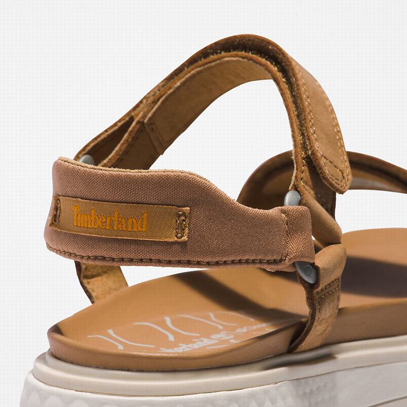 Timberland Ray City Ankle Strap Sandale Smeđe | 43096631