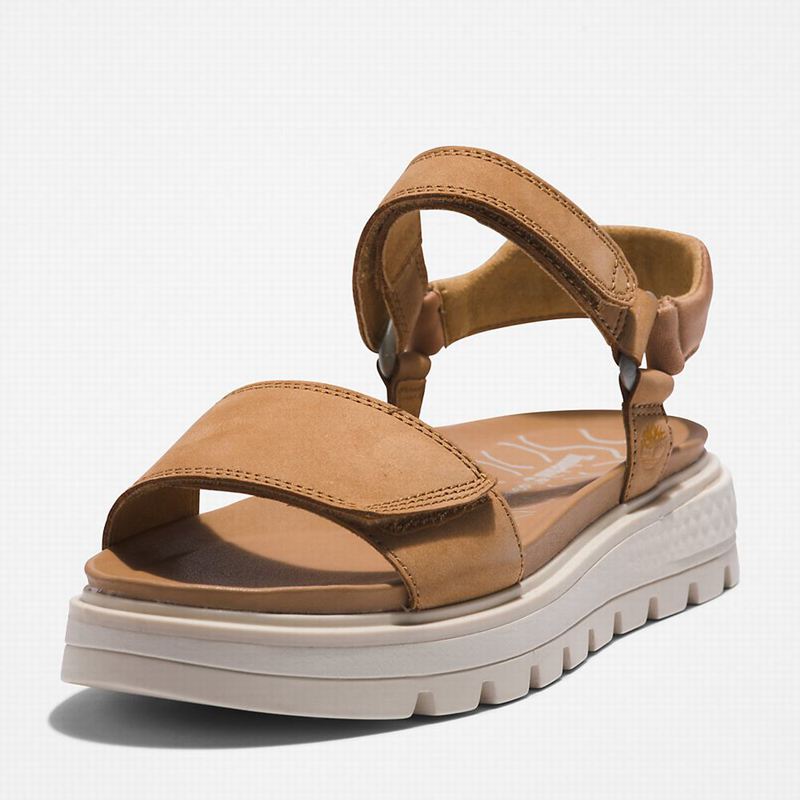 Timberland Ray City Ankle Strap Sandale Smeđe | 43096631