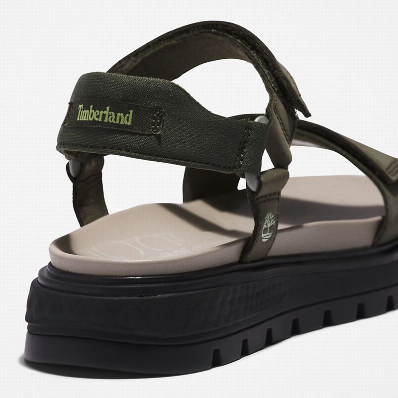 Timberland Ray City Ankle Strap Sandale Maslinasto Zelene | 86437858