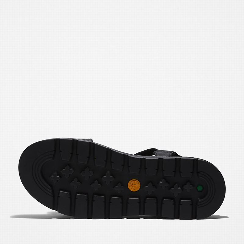 Timberland Ray City Ankle Strap Sandale Crne | 98217035