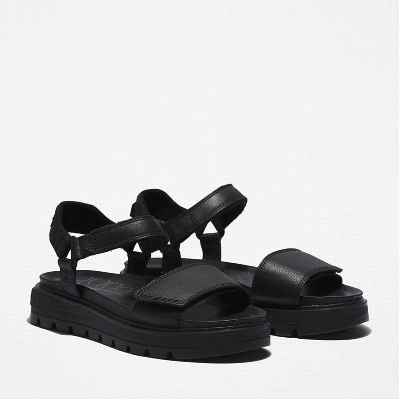 Timberland Ray City Ankle Strap Sandale Crne | 98217035