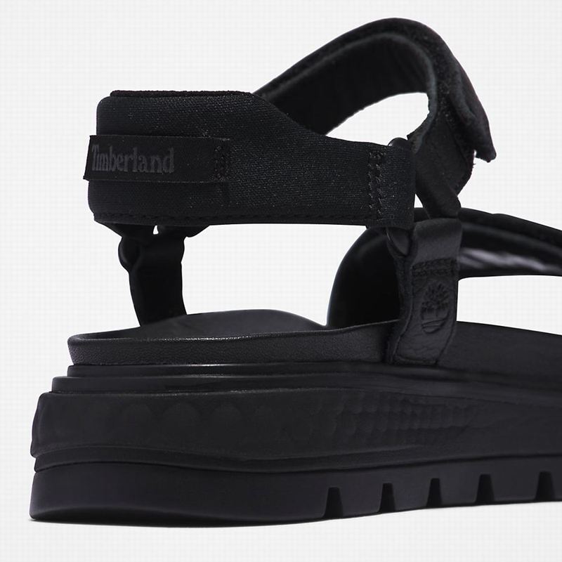 Timberland Ray City Ankle Strap Sandale Crne | 98217035