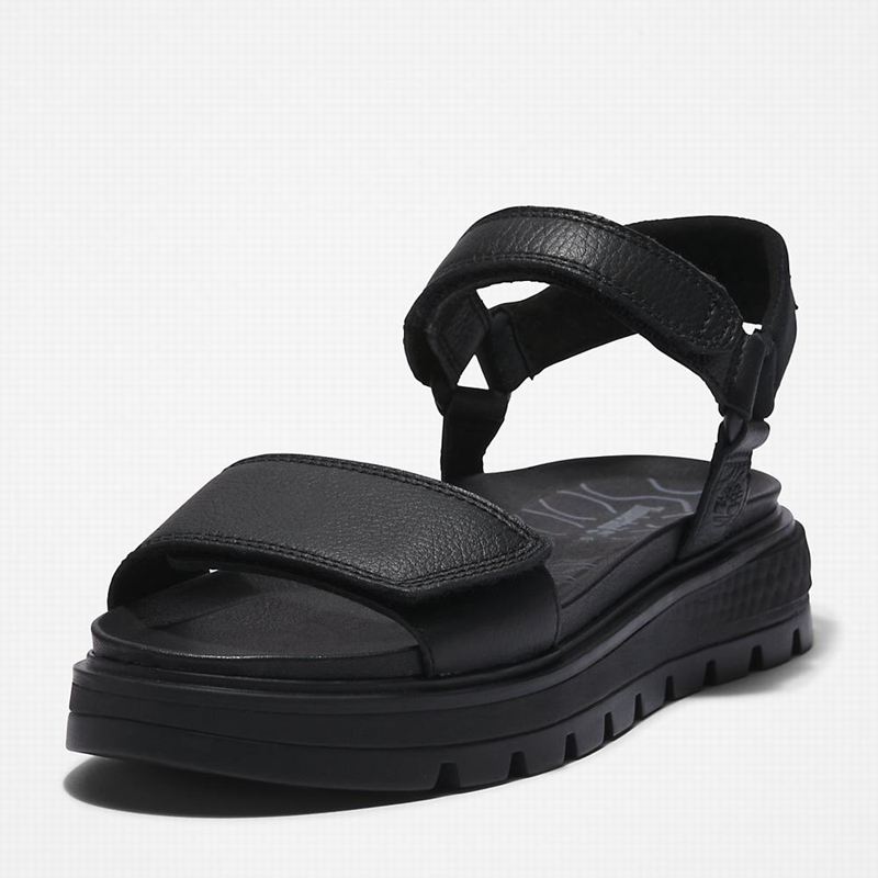 Timberland Ray City Ankle Strap Sandale Crne | 98217035