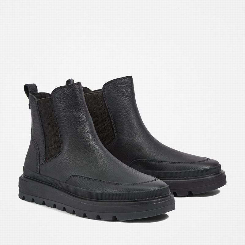 Timberland Ray City Chelsea Čizme Crne | 47933014