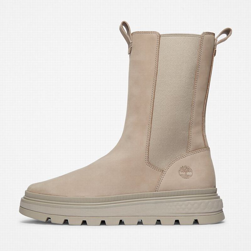 Timberland Ray City GreenStride Combat Chelsea Čizme Bež | 42093083