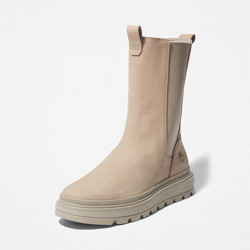Timberland Ray City GreenStride Combat Chelsea Čizme Bež | 42093083
