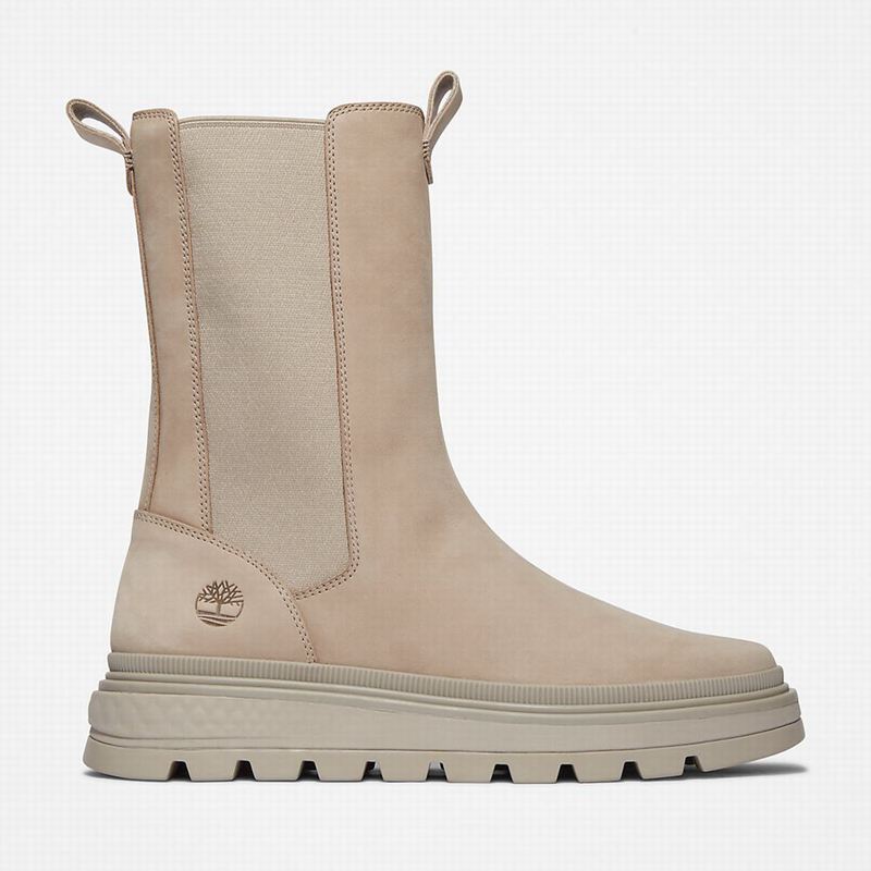 Timberland Ray City GreenStride Combat Chelsea Čizme Bež | 42093083