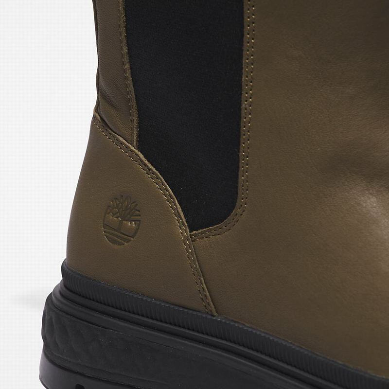 Timberland Ray City GreenStride Combat Chelsea Čizme Maslinasto Zelene | 52694587