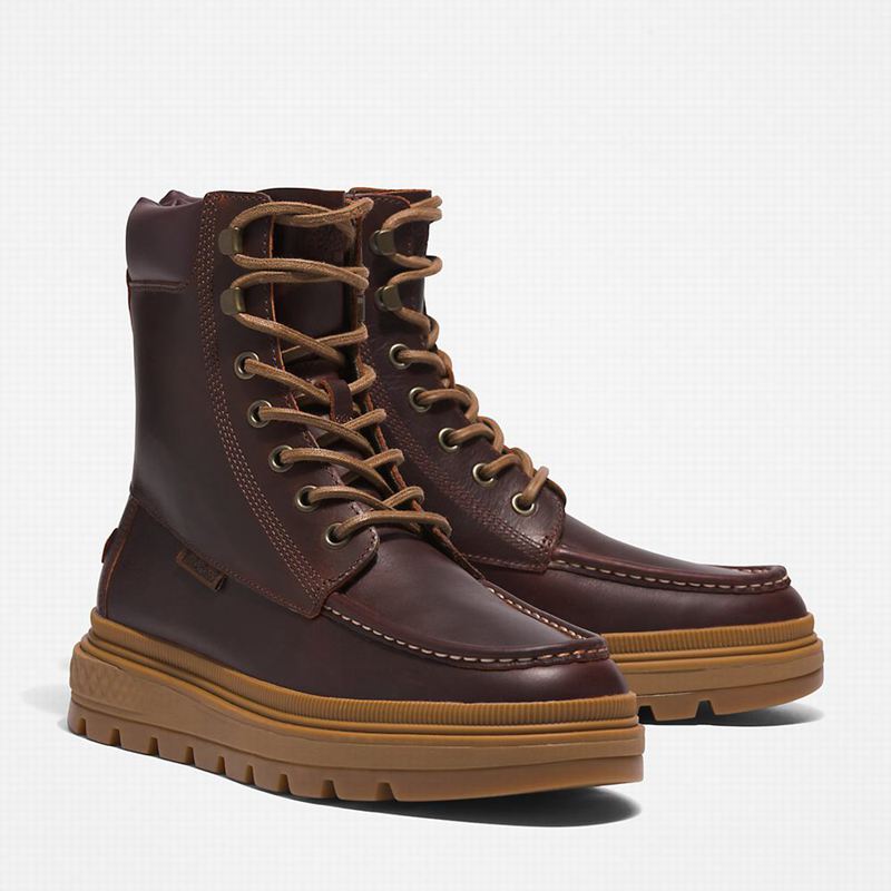 Timberland Ray City Moc-Toe Chukka Čizme Bordo | 51882797