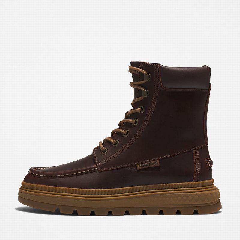 Timberland Ray City Moc-Toe Chukka Čizme Bordo | 51882797