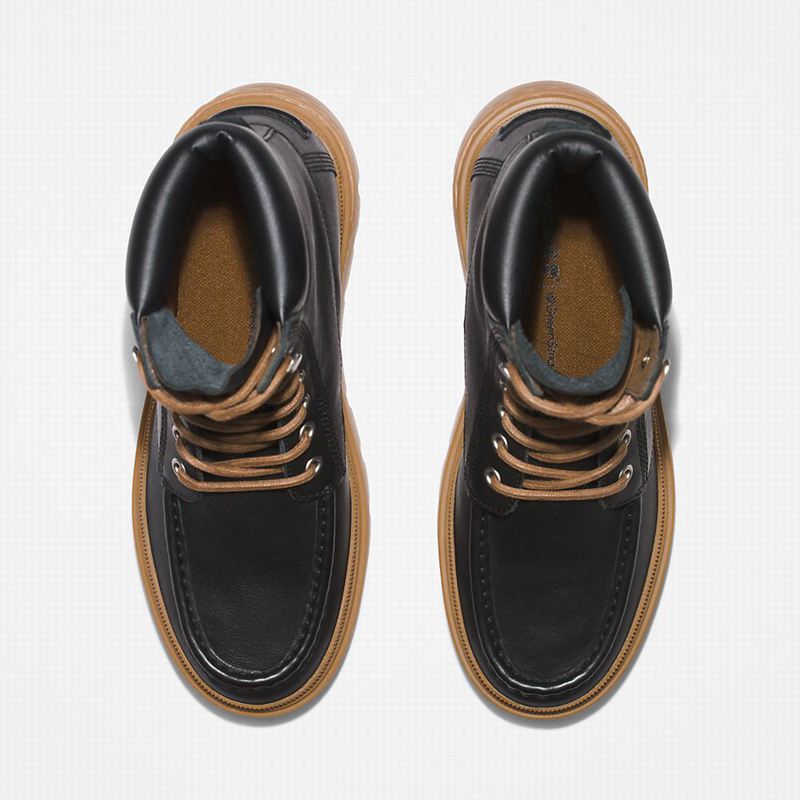Timberland Ray City Moc-Toe Chukka Čizme Crne | 53849118