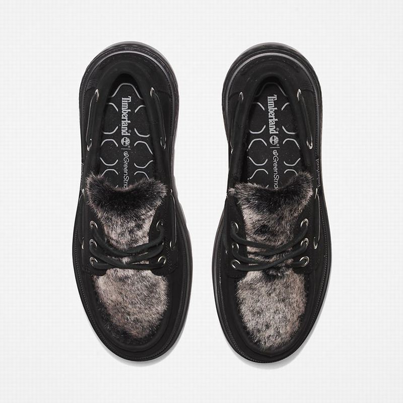 Timberland Ray City Warm-lined Cipele Za Čamce Crne | 31016960