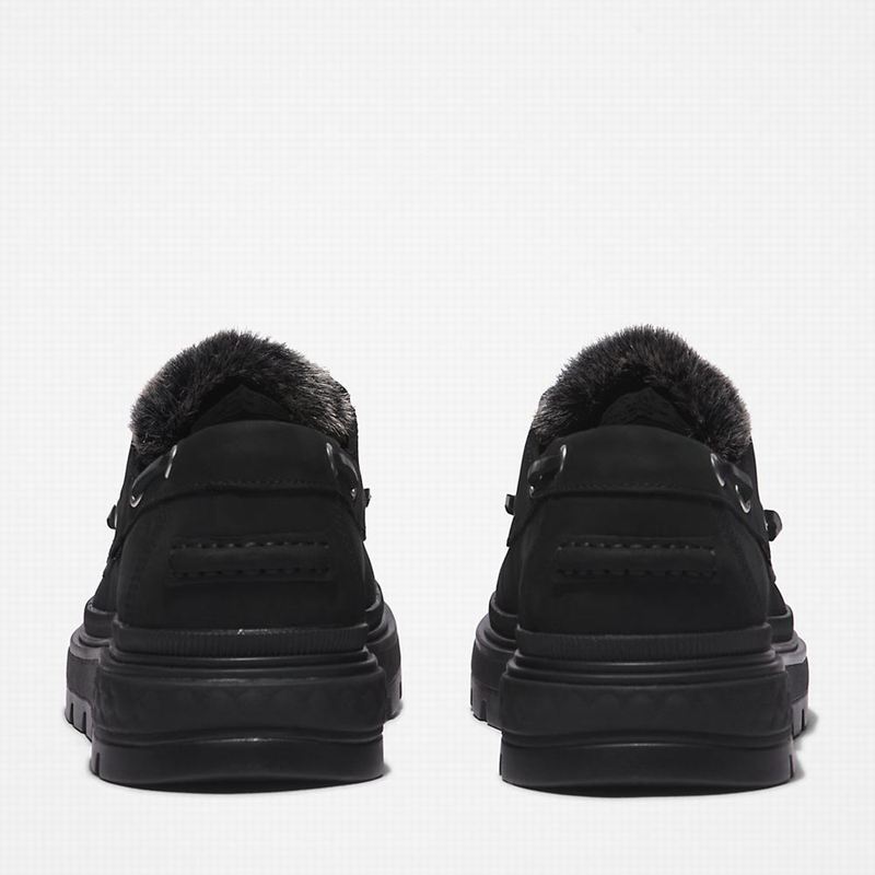 Timberland Ray City Warm-lined Cipele Za Čamce Crne | 31016960