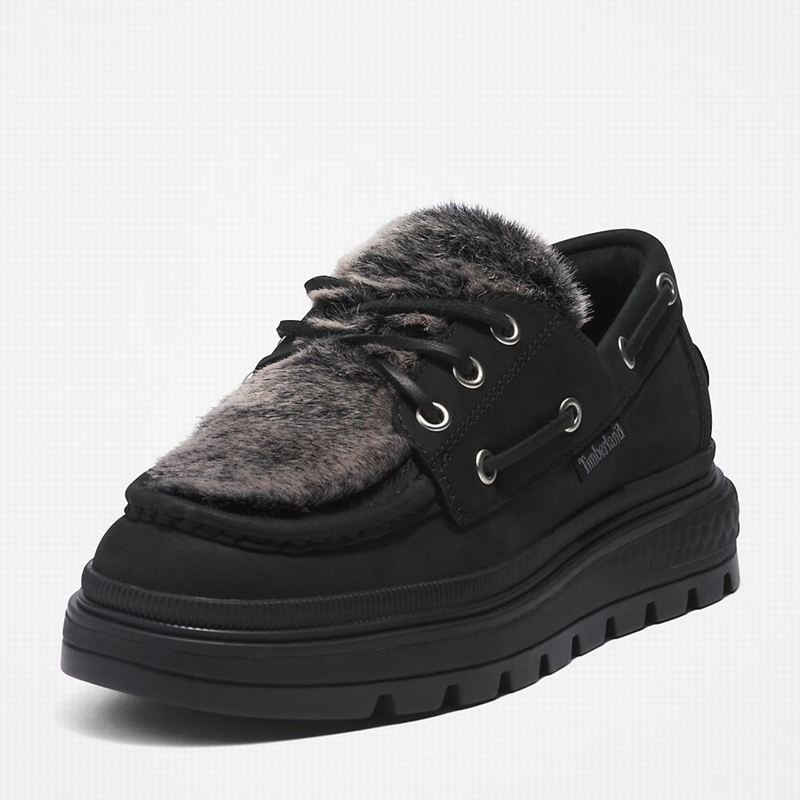 Timberland Ray City Warm-lined Cipele Za Čamce Crne | 31016960