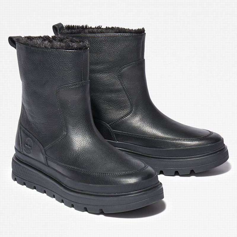 Timberland Ray City Warm-lined Čizme Crne | 2500628