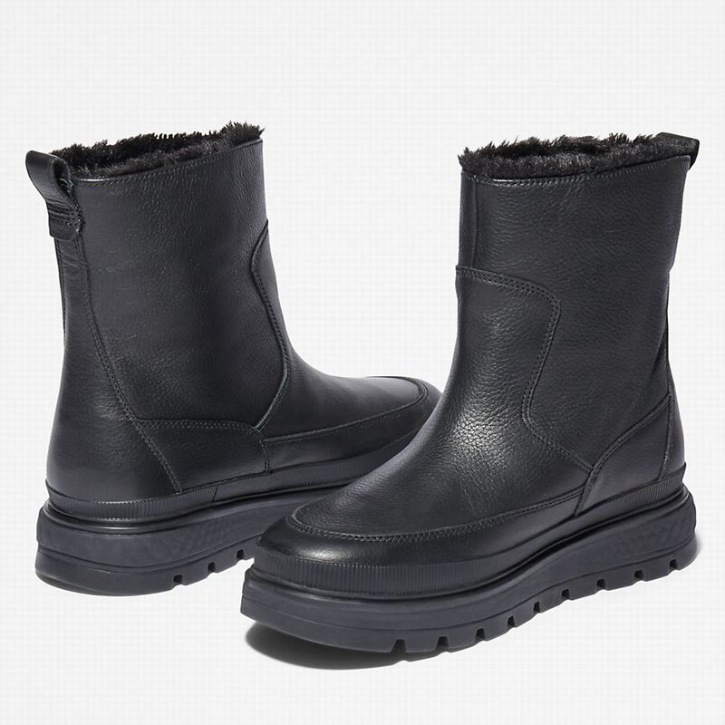 Timberland Ray City Warm-lined Čizme Crne | 2500628