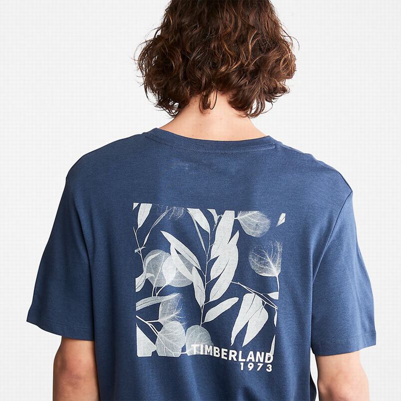 Timberland Re-imagined Logo Majice Plave | 26390542