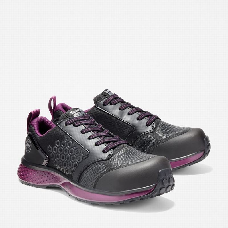 Timberland Reaxion Composite Toe Radne Cipele Ljubičaste | 76293906