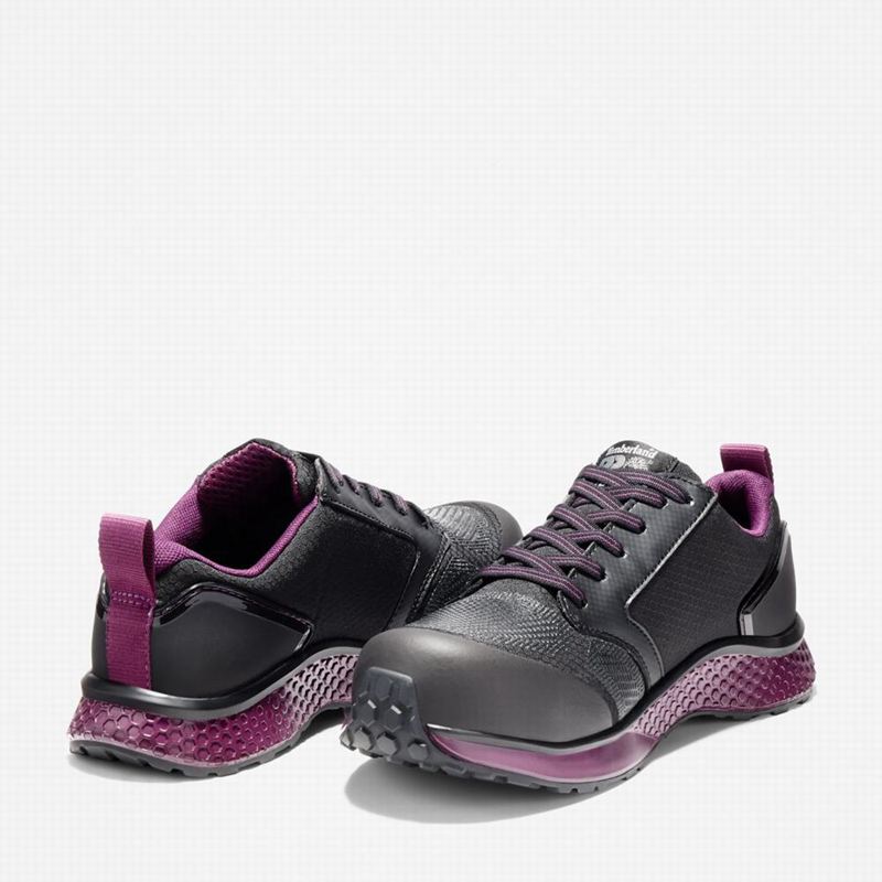 Timberland Reaxion Composite Toe Radne Cipele Ljubičaste | 76293906