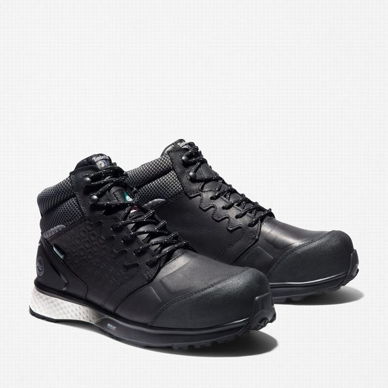 Timberland Reaxion Composite Toe Waterproof Radne Čizme Sive | 18526015