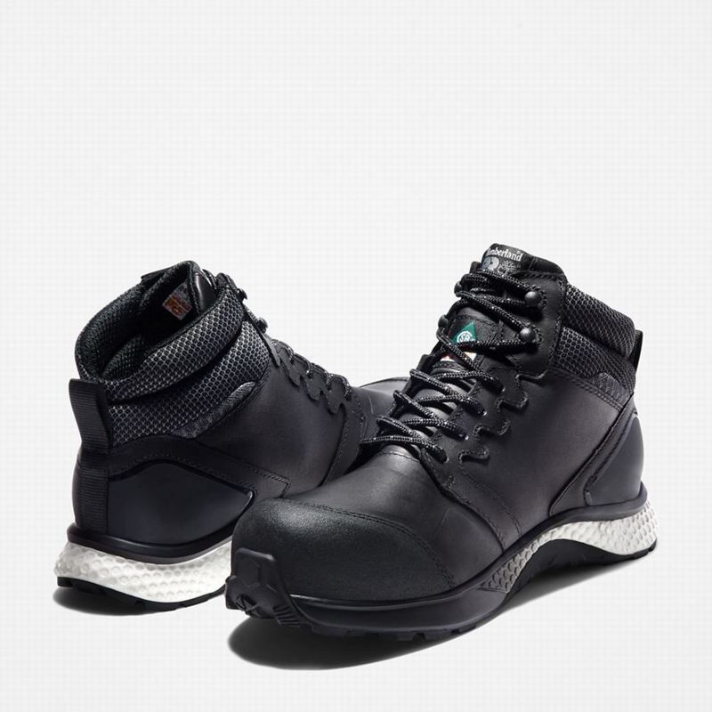 Timberland Reaxion Composite Toe Waterproof Radne Čizme Sive | 18526015