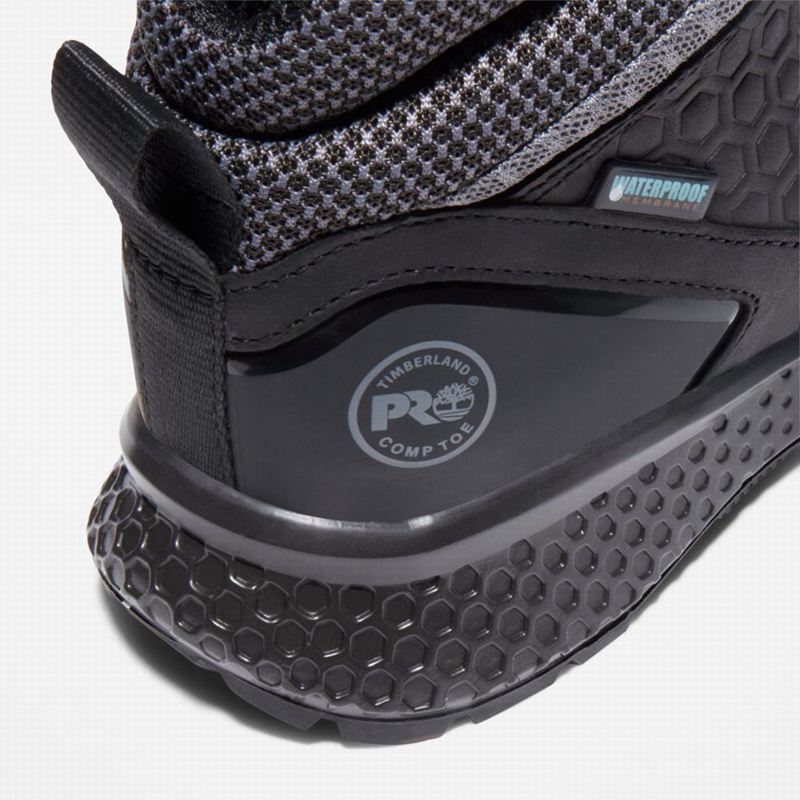 Timberland Reaxion Composite Toe Waterproof Radne Čizme Crne | 36832888