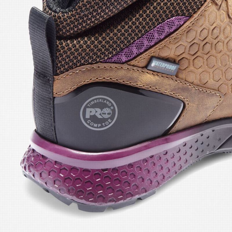 Timberland Reaxion Composite Toe Waterproof Radne Čizme Žute | 8853522