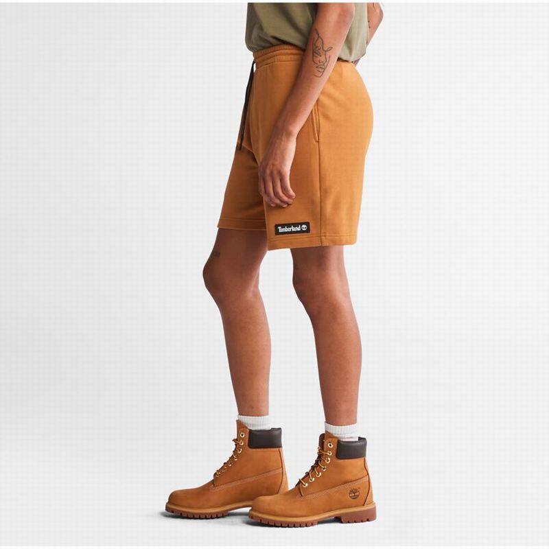Timberland Relaxed-Fit Swea Kratke Hlače Smeđe | 59943903