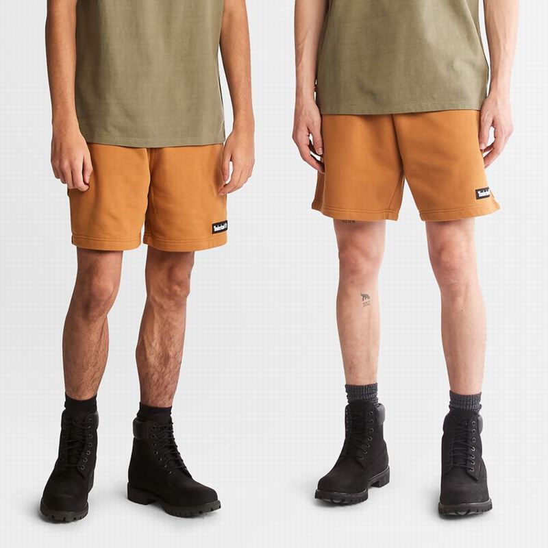 Timberland Relaxed-Fit Swea Kratke Hlače Smeđe | 59943903