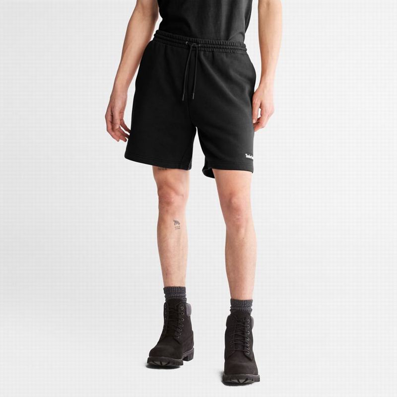Timberland Relaxed-Fit Swea Kratke Hlače Crne | 88590234