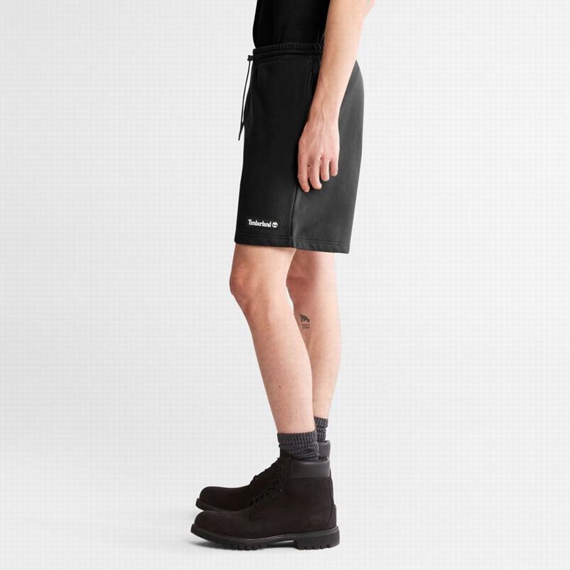 Timberland Relaxed-Fit Swea Kratke Hlače Crne | 88590234