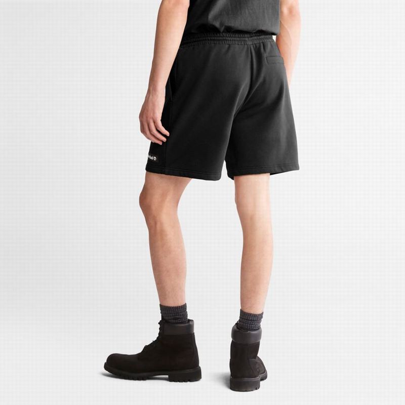 Timberland Relaxed-Fit Swea Kratke Hlače Crne | 88590234