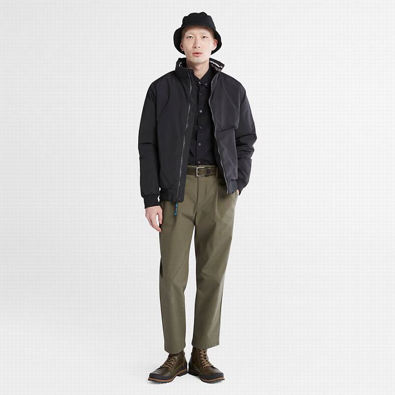 Timberland Reversible Commuter Overcoat Jakne Crne | 60800330