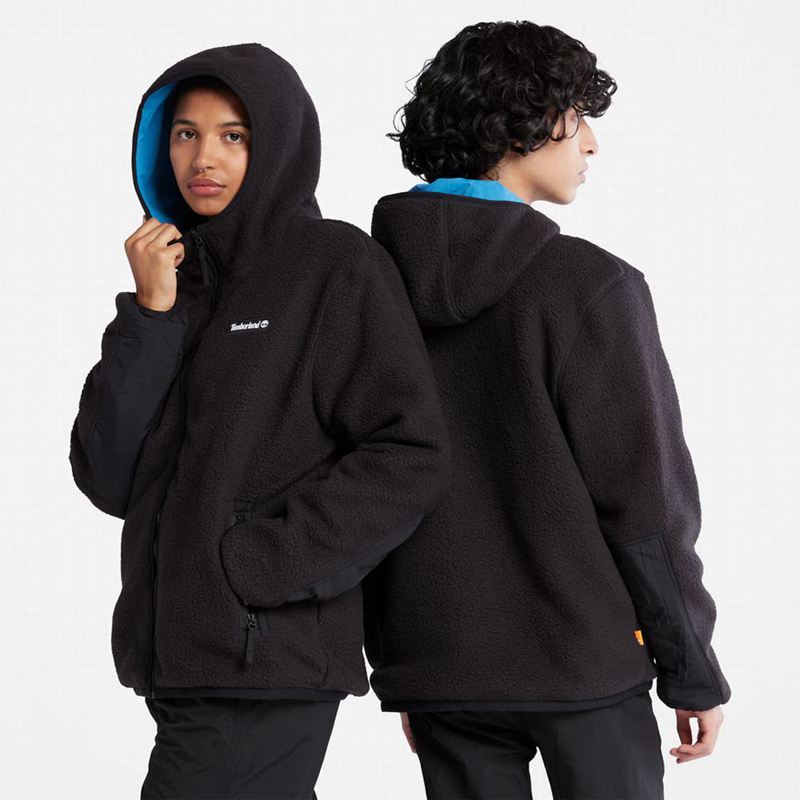 Timberland Reversible High-pile Flis Jakne Plave | 5210826