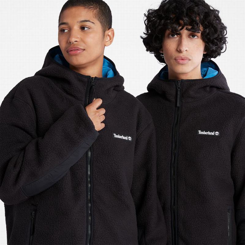 Timberland Reversible High-pile Flis Jakne Plave | 5210826