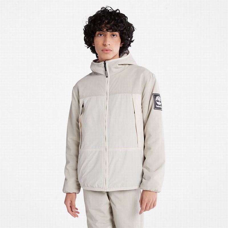 Timberland Reversible High-pile Flis Jakne Bijele | 79091294