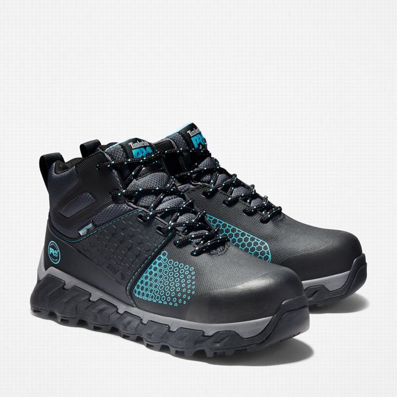 Timberland Ridgework Composite Toe Waterproof Radne Čizme Crne | 20192975
