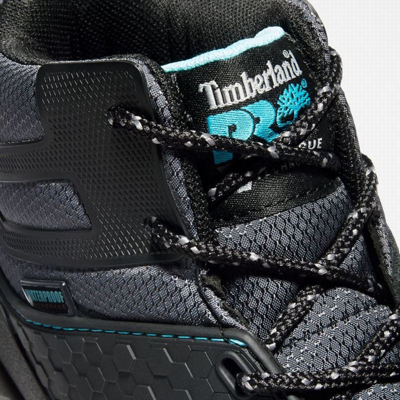 Timberland Ridgework Composite Toe Waterproof Radne Čizme Crne | 20192975