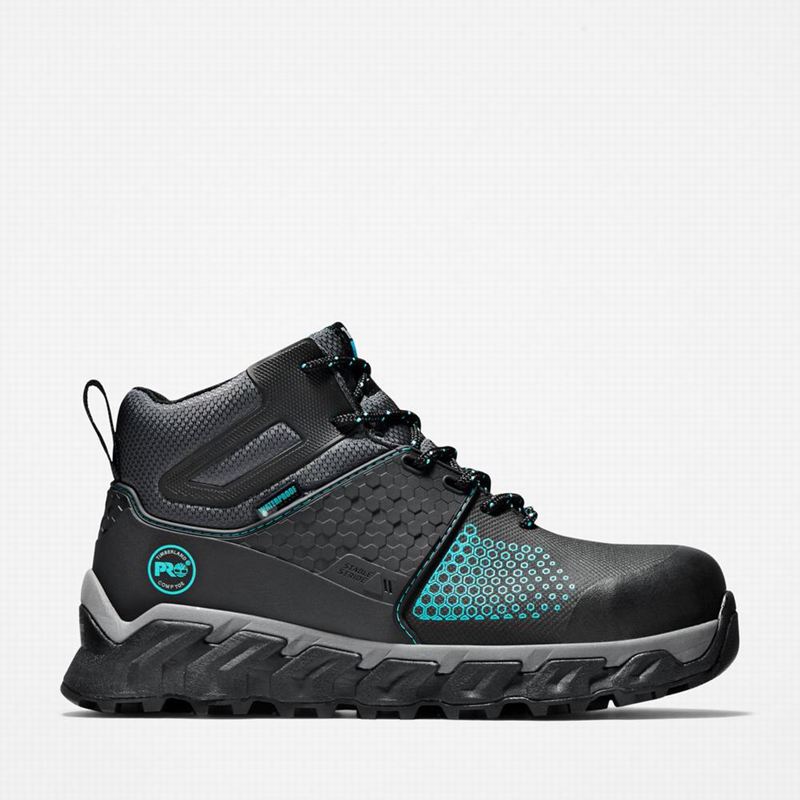 Timberland Ridgework Composite Toe Waterproof Radne Čizme Crne | 20192975