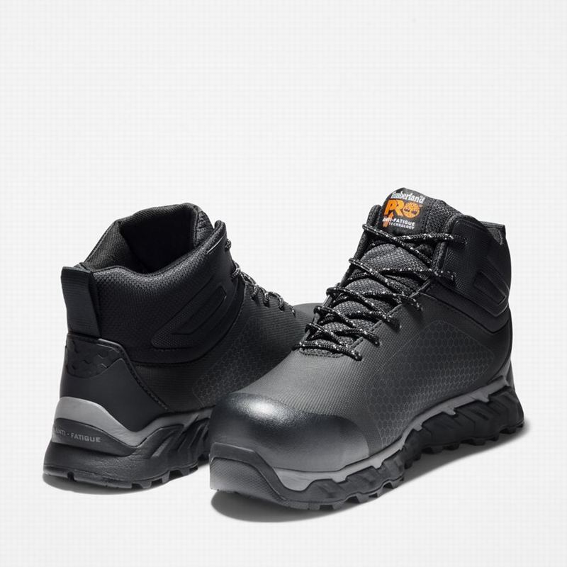 Timberland Ridgework Composite Toe Waterproof Radne Čizme Crne | 8284788